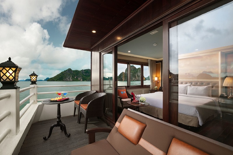 Spectacular Halong Bay 3-Day 5 Star Cruise w Premium Suite Room (DF12)